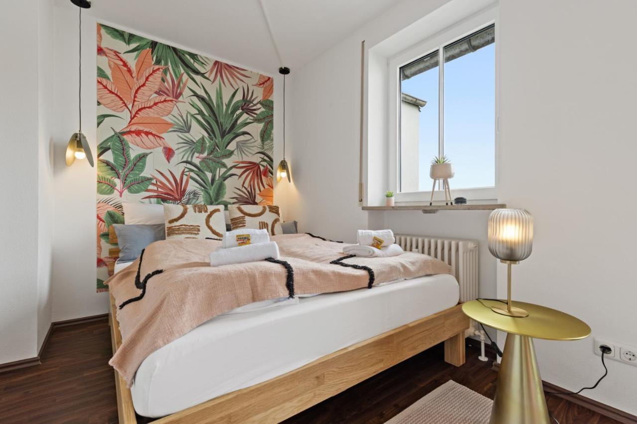 Apartament BRIGHT: The PENTHOUSE - Jacuzzi - BBQ - Parkplatz/Parking Augsburg Zewnętrze zdjęcie