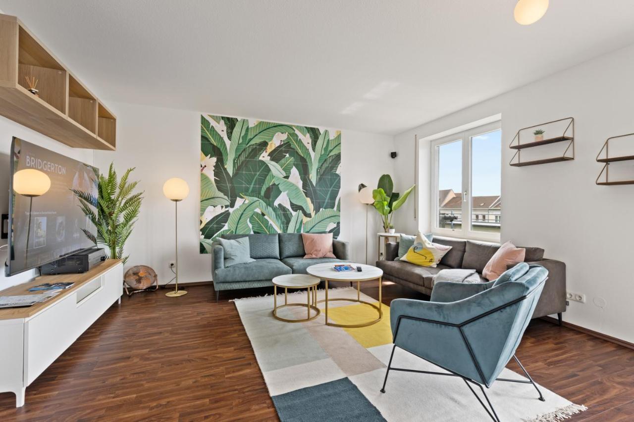 Apartament BRIGHT: The PENTHOUSE - Jacuzzi - BBQ - Parkplatz/Parking Augsburg Zewnętrze zdjęcie