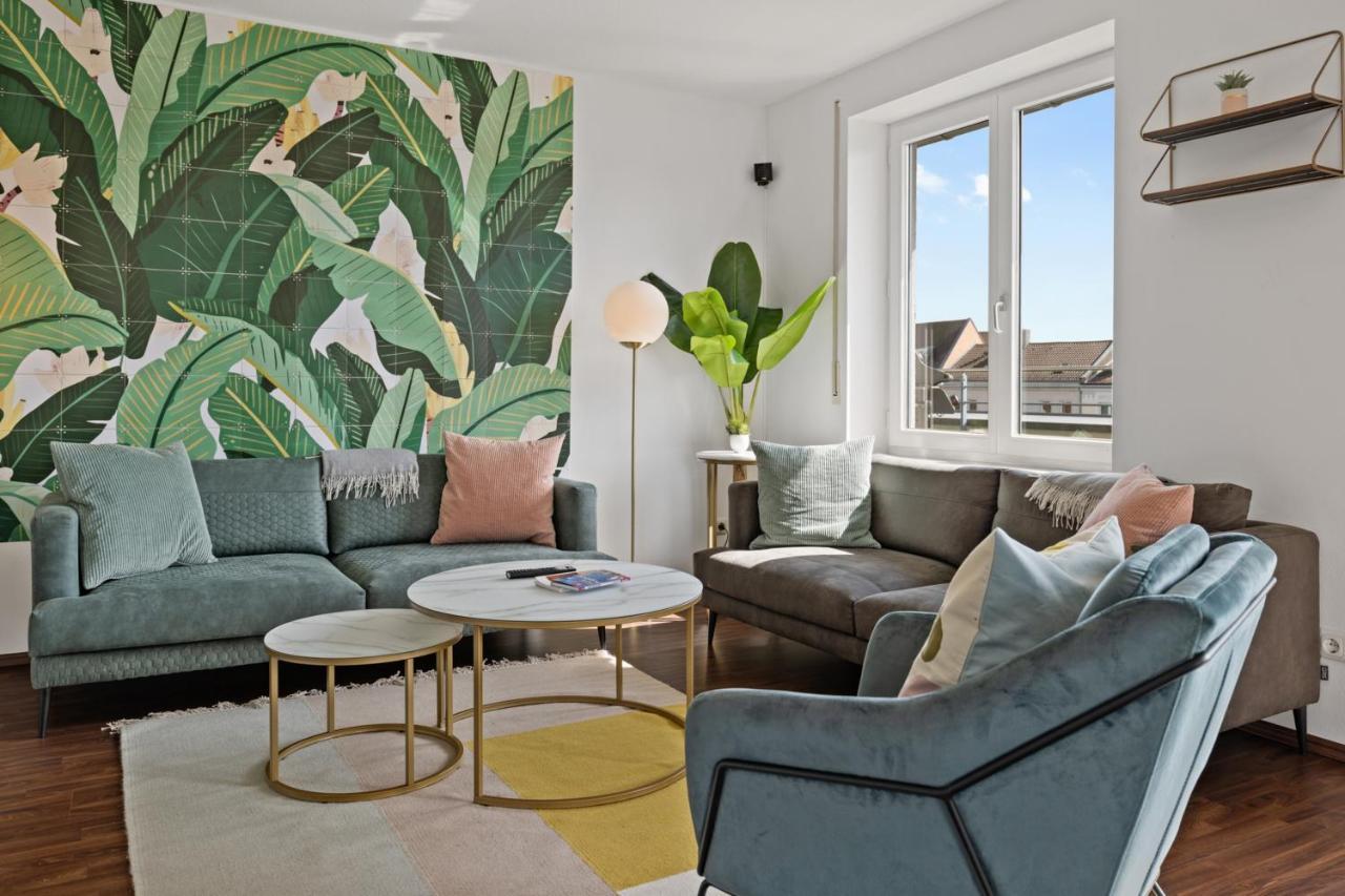Apartament BRIGHT: The PENTHOUSE - Jacuzzi - BBQ - Parkplatz/Parking Augsburg Zewnętrze zdjęcie